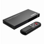8K@60Hz USB-C and HDMI Switch  4x1, HDCP 2.3, w/ Remote  control