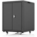DCN LAPTOP CABINET 16U Rack  Cabinet W:700 x D:750 x  H:931mm - Black Room to charge up to 32 devices