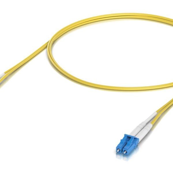 Lightweight fiber patch cable  for up to 100G connections.  1M, 50 pack