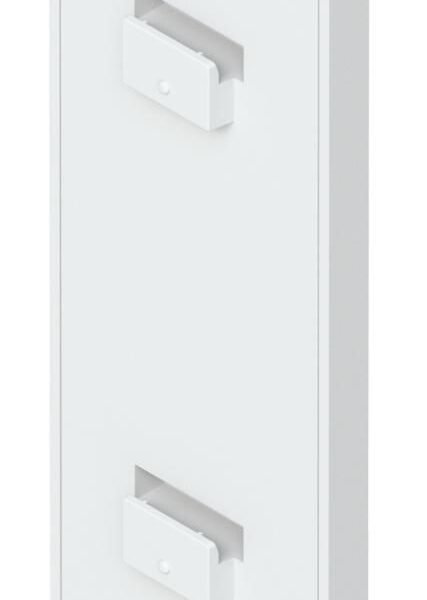 Sleek magnetic wall mount for  UniFi compact switches.