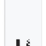 Compact third-generation  access reader with Apple  Touch Pass support. White