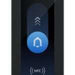 Third-generation,  indoor/outdoor NFC reader and  intercom with Apple Touch Pass support. Black
