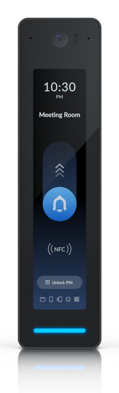 Img_35800506.jpg Third-generation, indoor/outdoor NFC reader and intercom with Apple Touch Pass support. Black - Image 1