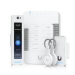 Starter kit that provides  complete entry and exit  control for a single door with two readers and Apple Touch Pass support.