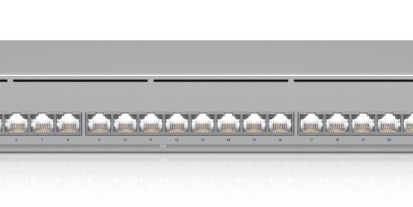 Professional-grade, Layer 3  Etherlighting switch with (2)  10 GbE, (22) 2.5 GbE, and (4) 10G SFP ports.