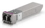 SFP+ transceiver for CWDM  supports 10G connections up  to 20 km using single-mode fiber with a duplex LC UPC connector - Image 2