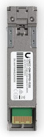SFP+ transceiver for CWDM  supports 10G connections up  to 20 km using single-mode fiber with a duplex LC UPC connector - Image 4