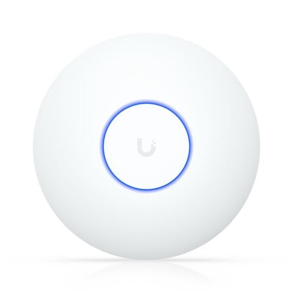 Compact, ceiling-mounted WiFi  7 AP with 4 spatial streams  and 2.5 GbE uplink.