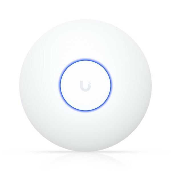 Compact, ceiling-mounted WiFi  7 AP with 4 spatial streams  and 2.5 GbE uplink.