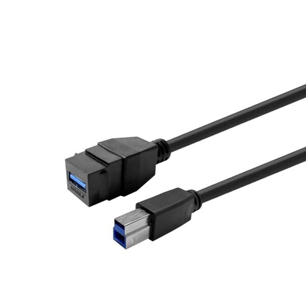 Keystone Black USB3.0  A-Female to USB3.0 B-Male