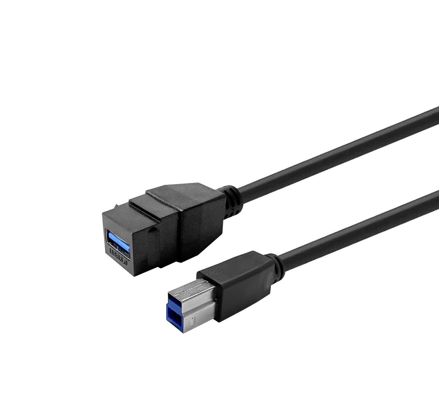 Img_35806093.jpg Keystone Black USB3.0 A-Female to USB3.0 B-Male - Image 1