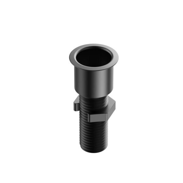 Solution for cables through  desks black large up to 55mm