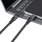 USB-C to USB-C cable 0,15m  Premium magnetic Silicone,  240W, 8K, 40Gbps, USB4 - Image 4