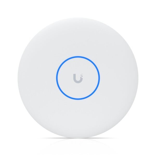 Ceiling-mounted 8-stream WiFi  7 AP with dedicated spectral  scanning radio and 10/5/2.5/1 GbE support.