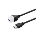 Keystone White USB3.0  A-Female to USB3.0 A-Male
