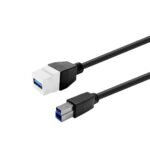 Keystone White USB3.0  A-Female to USB3.0 B-Male