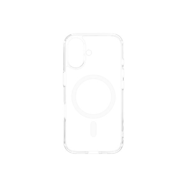 INFINITE (GRS) OSLO iPhone 16  Clear Magnetic Cover.  Material:  65% (GRS) recycled PC and 21% (GRS) recycled TPU