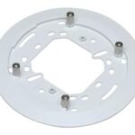 T94F01M J-BOX/GANG BOX PLATE T94F01M, Universal, White,  164 mm, 164 mm, 6 mm