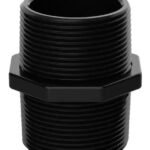1.5" NPS/NPT MALE COUPLER 01706-001, Mount, Universal,  Black, Axis, 5502-321, 5017-051, 5502-431, 01185-001, 01494-001, 5503-881,