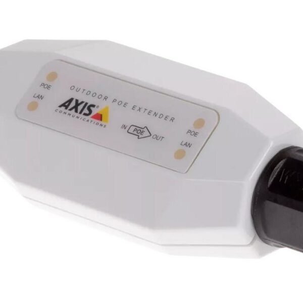 T8129-E OUTDOOR POE EXTENDER 01148-001, 100 m, Black,White
