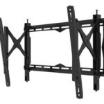 Pull-Out Flat Screen Wall  Mount with Tilt and Swivel  (VESA 600 x 400)