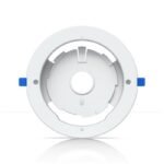 Dome camera mounting  accessory for recessed  installation into a wall or ceiling, white - Image 3