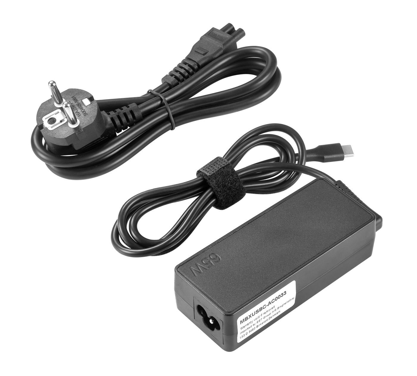 Img_35958548.jpg USB-C Power Adapter PD3.0 65W 5-20V/3-3.25A - Including EU Power Cord USB-C Power Adapter PD3.0 65W. 5V/3A, 9V/3A, 12V/3A, 15V/3A, - Image 1