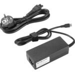 USB-C Power Adapter PD3.0 65W  5-20V/3-3.5A - Including EU  Power Cord (C5- Schuko) Dim:106*46*29mm - Support 5V, 9V, 12V, 15V, 20V -