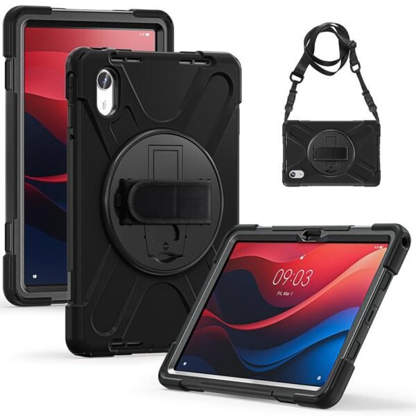 Lenovo TAB K11/M11/Idea Tab  2024 AUSTIN Defender without  built-in screen protector. Black
