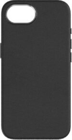 INFINITE (GRS) VENICE iPhone  17e/16e Black PU Leather  Magnetic Cover. Material: 65% (GRS) recycled PC and 21% (GRS) recycled TPU - Image 3