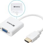 HDMI to VGA Converter HDMI to VGA Converter, HDMI,  VGA, Male/Female, White