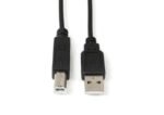 USB2.0  A-B 5m M-M Black Hi-Speed cable - Image 2
