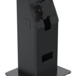 Counter mounted self service  kiosk - Silk finish coating  BLACK-