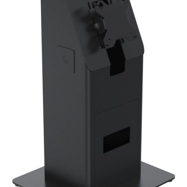 Counter mounted self service  kiosk - Silk finish coating  BLACK-