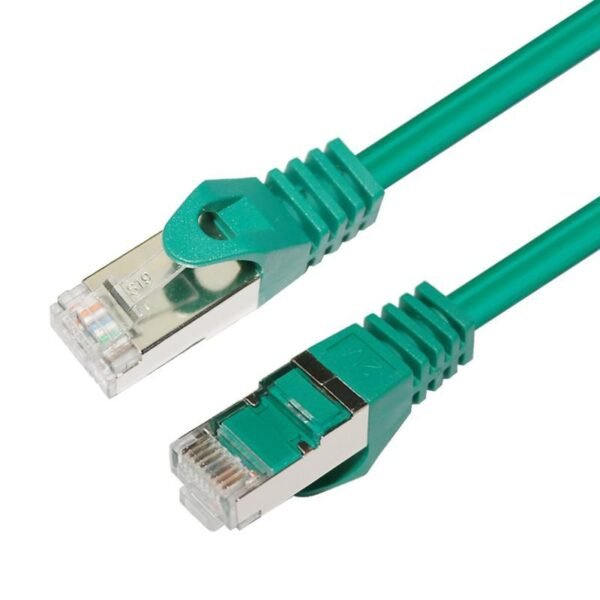 CAT7 S/FTP Network Cable 15m,  Green CAT7 S/FTP Network  Cable 15m, Green ,AWG 26, CU