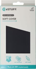 INFINITE (GRS) VIENNA iPhone  14 Plus Black Cover.  Material: 100% recycled TPU - Image 2