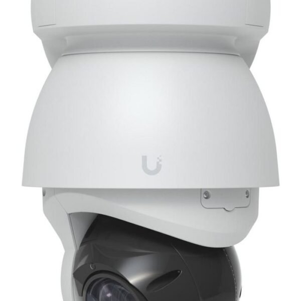 Industrial-grade 4K PoE++ PTZ  camera with enhanced AI  capabilities, 22x optical zoom, and long-range adaptive IR LED night vision.
