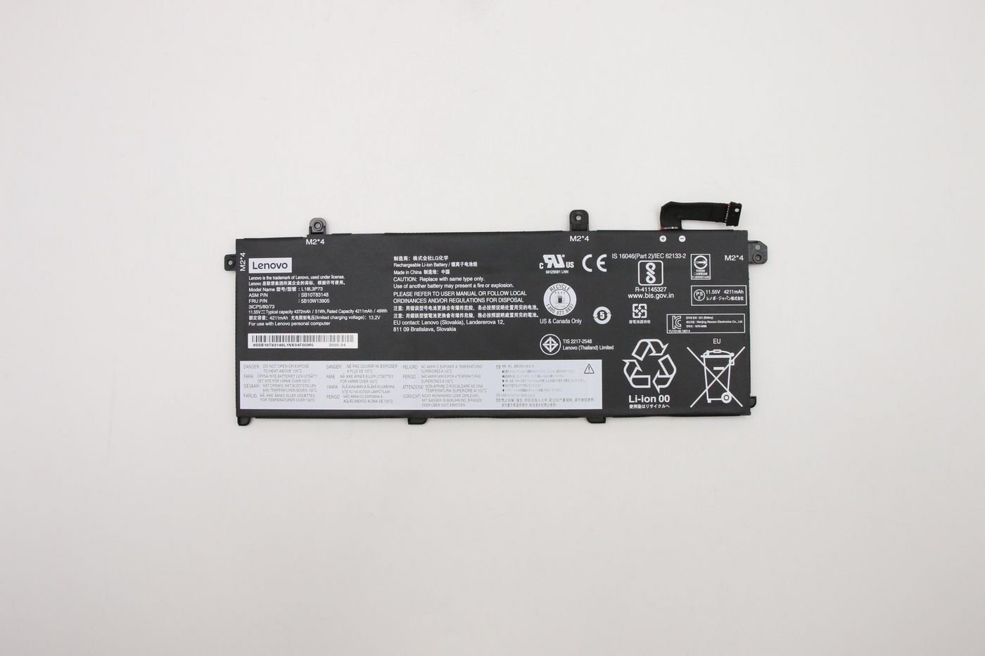 Img_36135901.jpg 50Wh internal Lithium-Ion battery for Lenovo ThinkPad T490 5B10W13905, Battery, Lenovo - Image 1