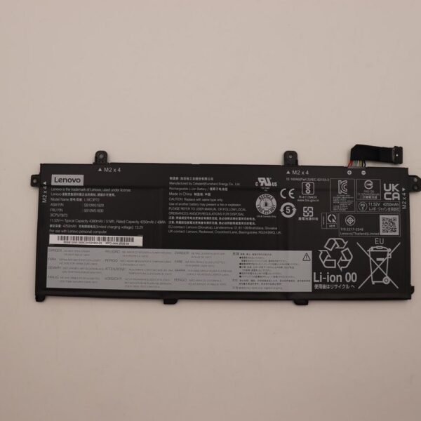 50Wh internal Lithium-Ion  battery for Lenovo ThinkPad