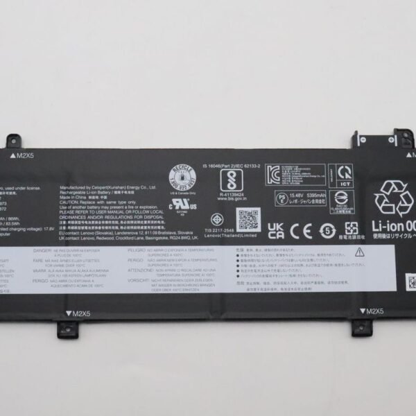 86Wh Lithium-Ion internal  battery for Lenovo ThinkPad