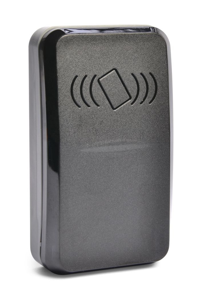Img_36164663-1 SCR-S G2 (Mini/Mullion) RFID reader OSDP without keypad or display, black - Image 1