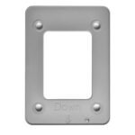 Installationplate xCR-SD G2,  9mm, plastic, grey