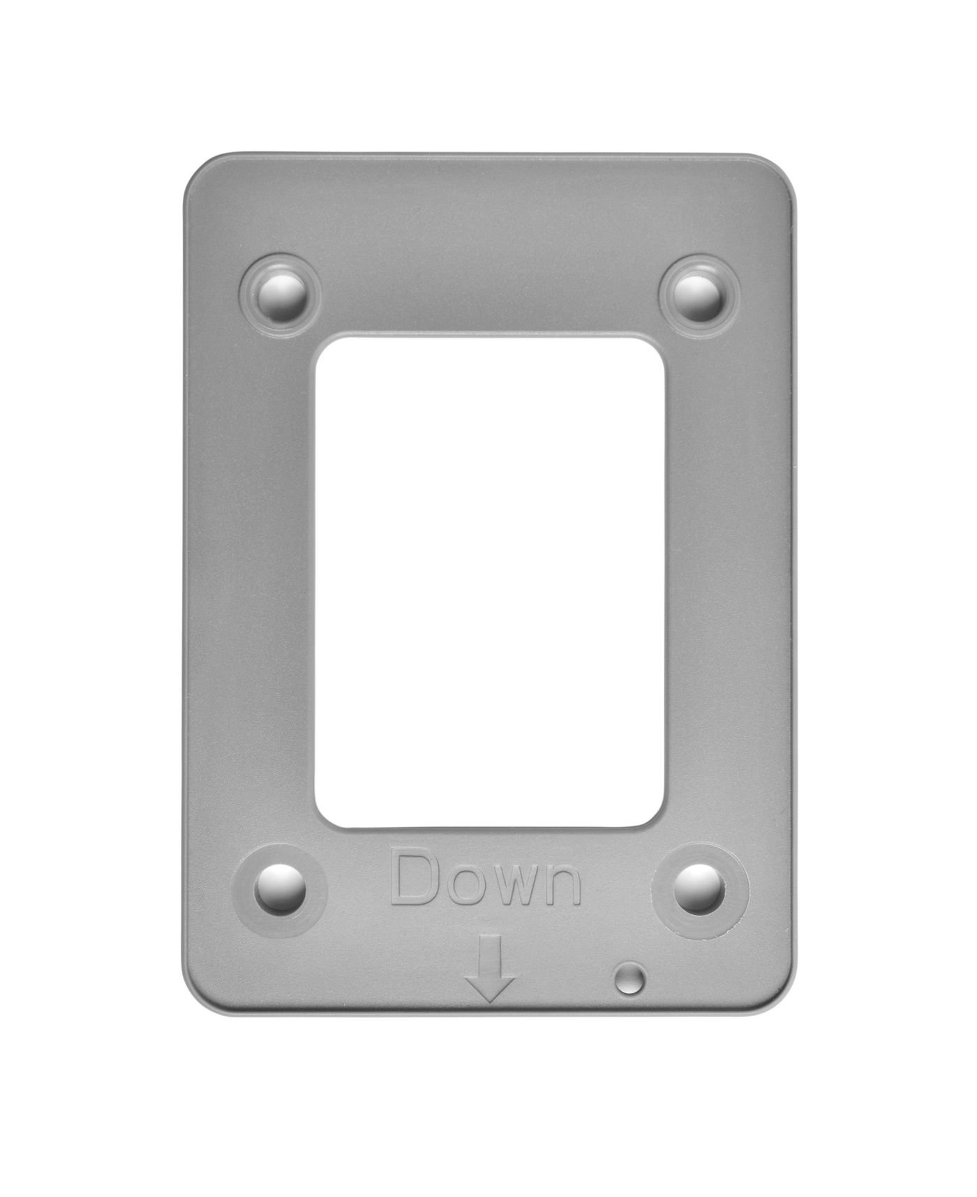 Img_36164682.jpg Installationplate xCR-SD G2, 9mm, plastic, grey - Image 1