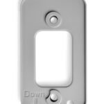 Installationplate xCR-S G2  9mm, plastic, grey