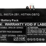 Laptop Battery for HP 37.00Wh  7.4V 5000mAh 37.00Wh Li-Pol  7.4V 5000mAh Pro Tablet x2 612 G2, Pro Tablet x2 612 G2(1DT63AW), Pro Tablet x2