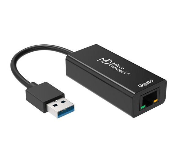 USB3.0 to Gigabit Ethernet  RJ45 10/100/1000Mbps black  Support windows11/10/8/7/Vista/Xp 32/64(Bit), Mac OS 10.5x or above and Linux