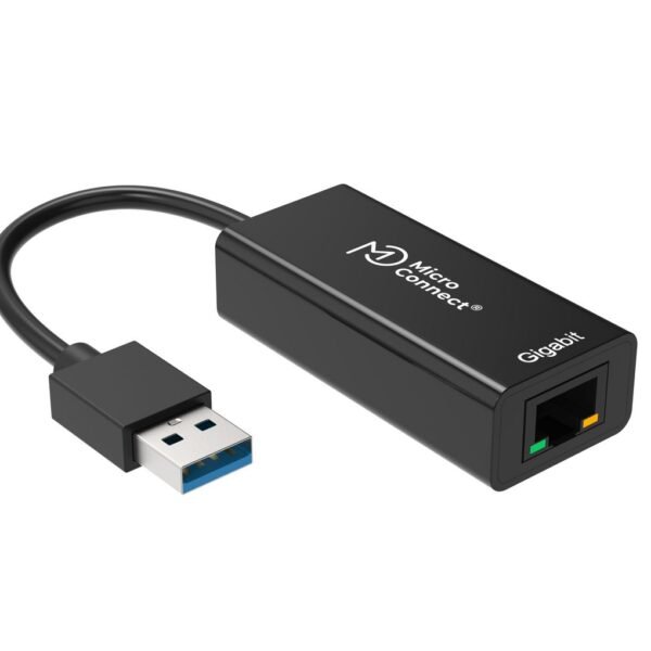 USB3.0 to Gigabit Ethernet  RJ45 10/100/1000Mbps black  Support windows11/10/8/7/Vista/Xp 32/64(Bit), Mac OS 10.5x or above and Linux