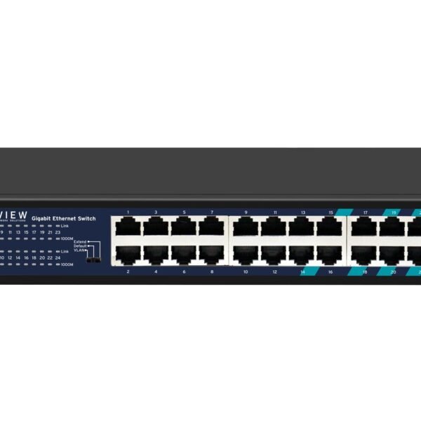 Unmanaged 24-Port Full  Gigabit Intelligent Ethernet  Switch