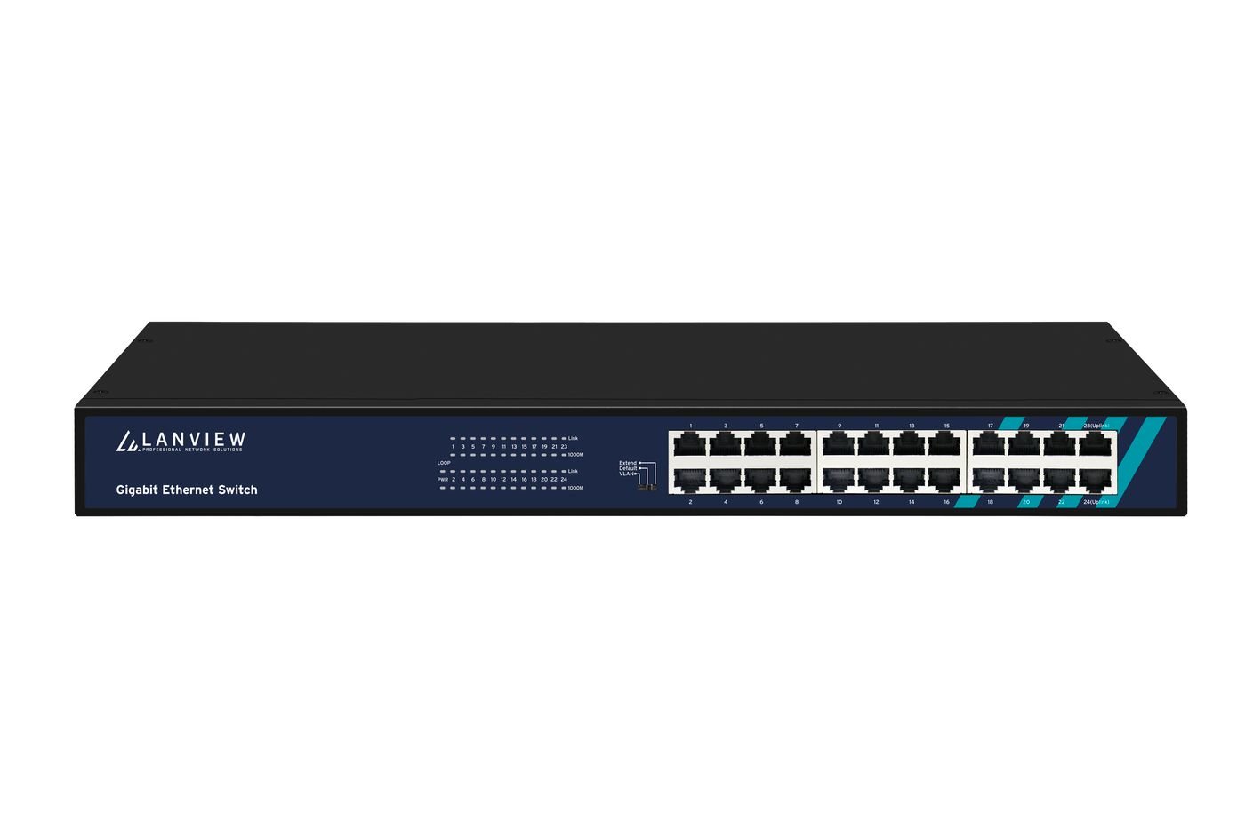 Img_36231106.jpg Unmanaged 24-Port Full Gigabit Intelligent Ethernet Switch 1U rack-mounted - Image 1