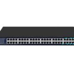 Unmanaged 48-Port RJ45 With 2  Gigabit SFP ports Full  Gigabit Intelligent Ethernet Switch 1U rack-mounted